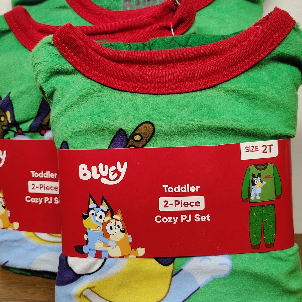 Bluey Toddler 2-Piece Cozy PJ Set